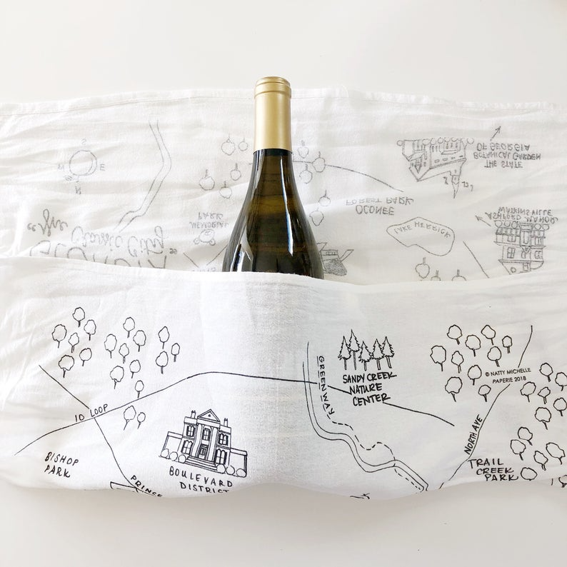 Athens, Georgia XL Flour Sack Towel
