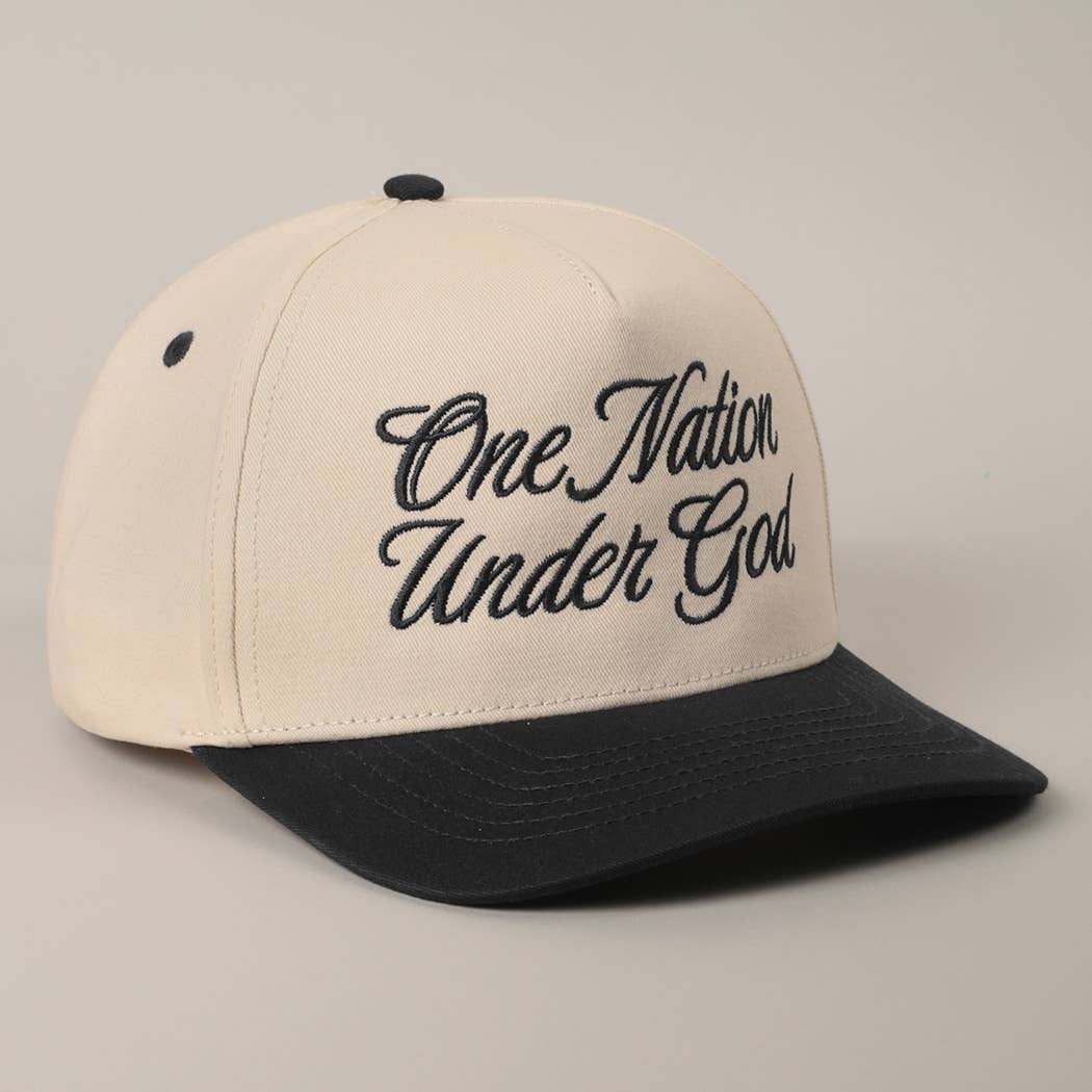 One Nation Under God Two-Tone Trucker Hat