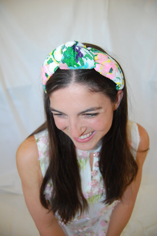 Sparkling Blossoms Headband