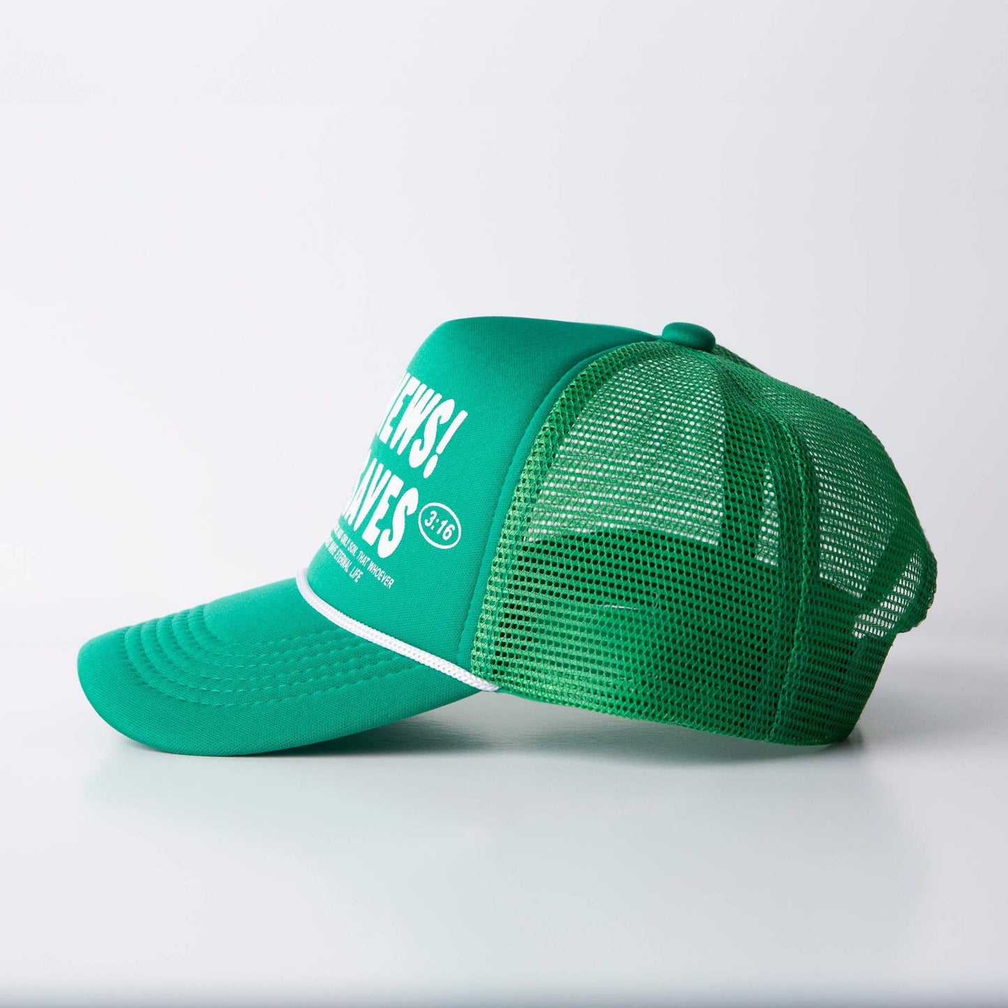 Good News! Jesus Saves Trucker Hat